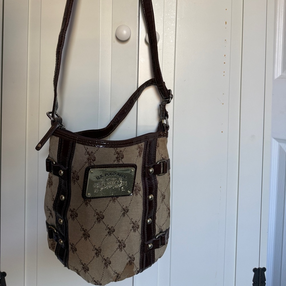 U.S. Polo Assn. Chocolate Brown Handbag